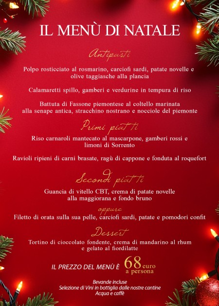 Menu Natale 2024